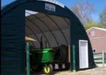 34'Wx48'Lx17'4"H enclosed fabric structure